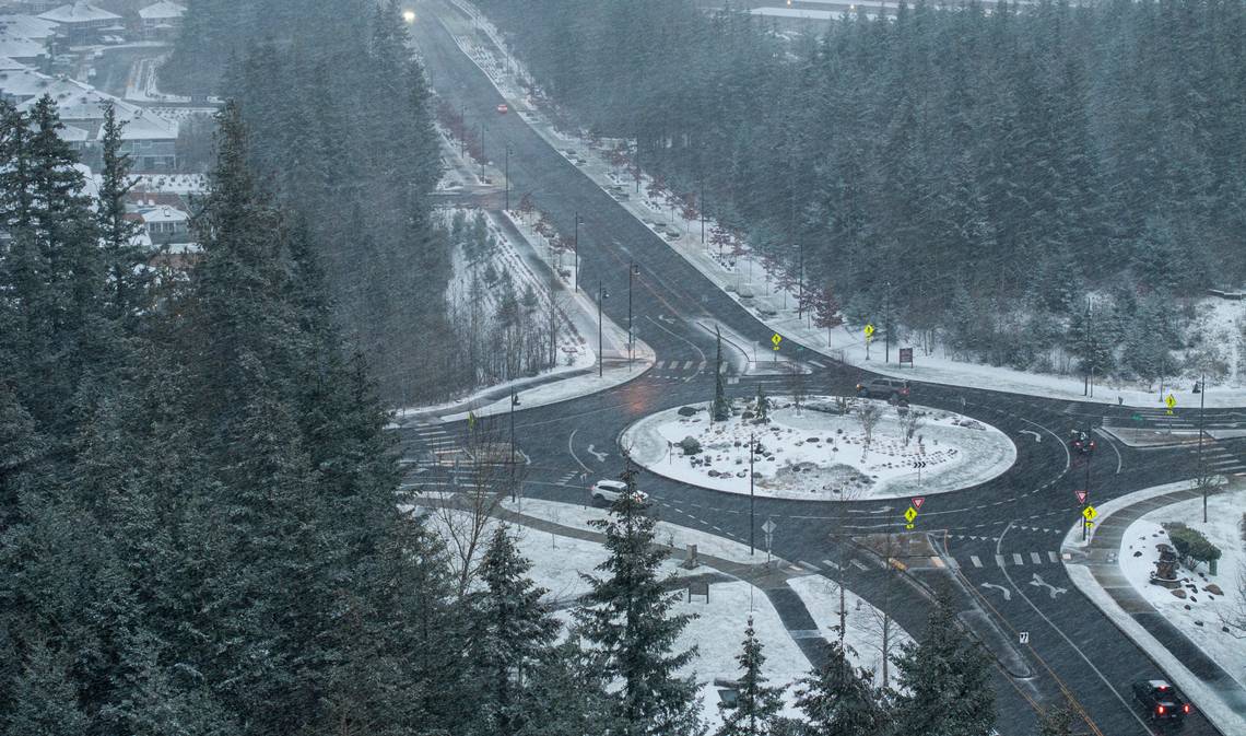 Live updates: Schools, parks across Pierce County affected by winter-weather conditions