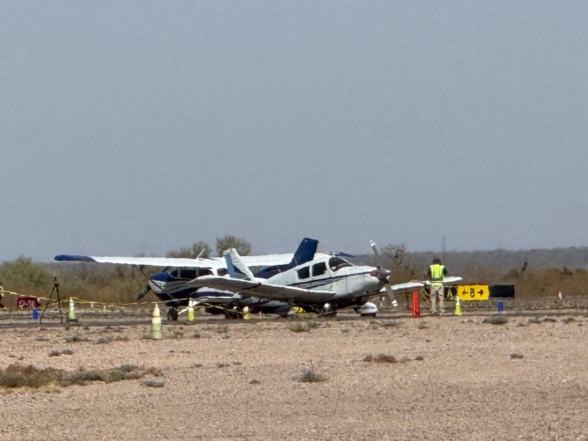 Marana midair collision kills two. Pilot describes what he heard and saw