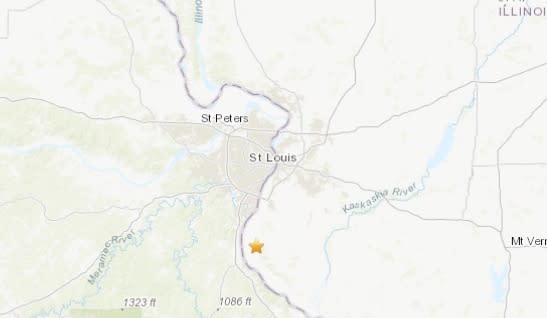 Minor earthquake hits Missouri-Illinois border, no damage