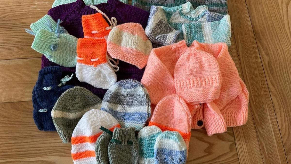 More than 40,000 items knitted for Ukraine appeal