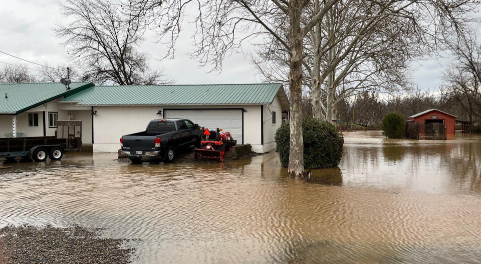 New storm, strong wind on way to Redding after atmospheric river brings heavy rain, floods