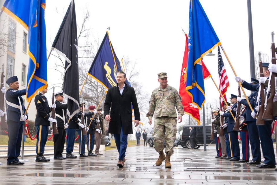 Pete Hegseth is booed and heckled by military families in Germany upset over anti-DEI push