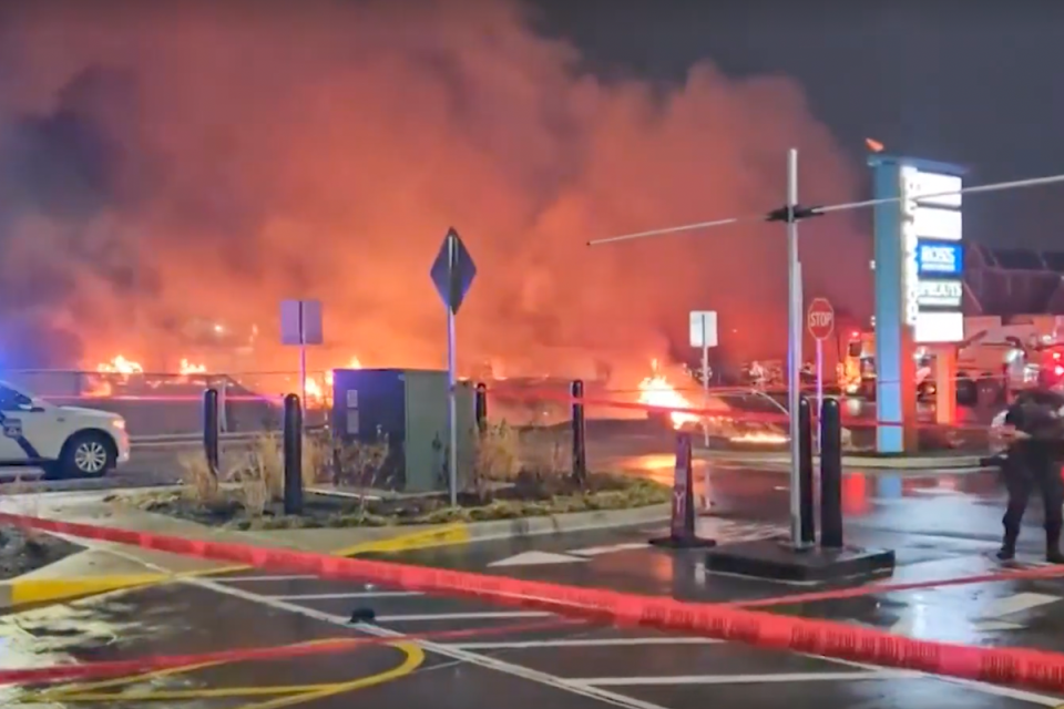 Philadelphia plane crash: What we know so far as Learjet air ambulance comes down in huge explosion near mall