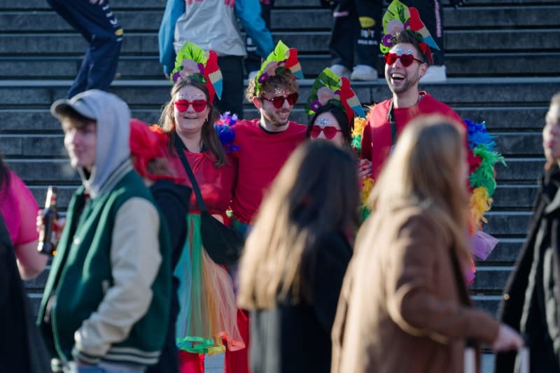 Revellers flock to Cologne as Germany’s Carnival season cuts loose