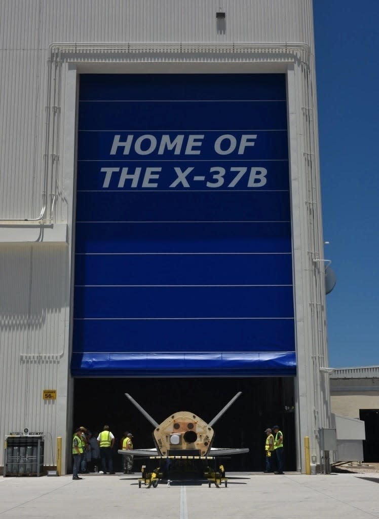 Secretive X-37B space plane shares first images from orbit; see photos