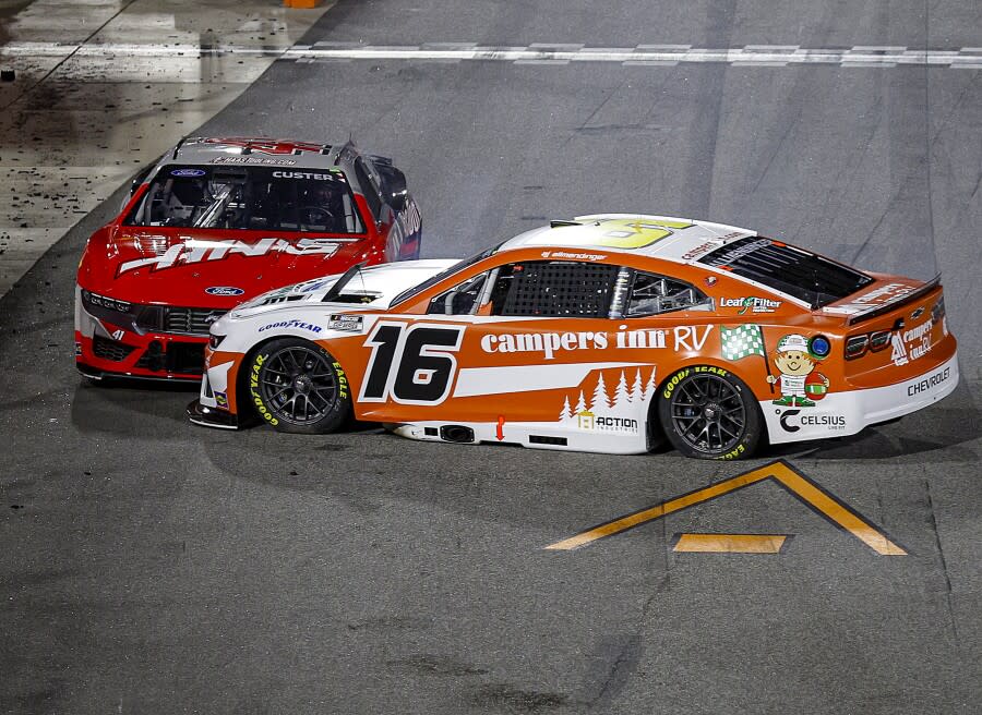 Some Cup drivers experience the Madhouse effect at Bowman Gray during Clash heat races