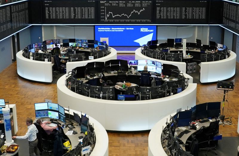 Tariff risk rattles European shares; Wall Street mixed