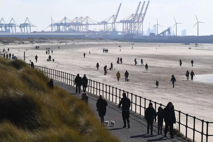 The ‘beautiful’ beach an hour from Manchester to take the kids this half term