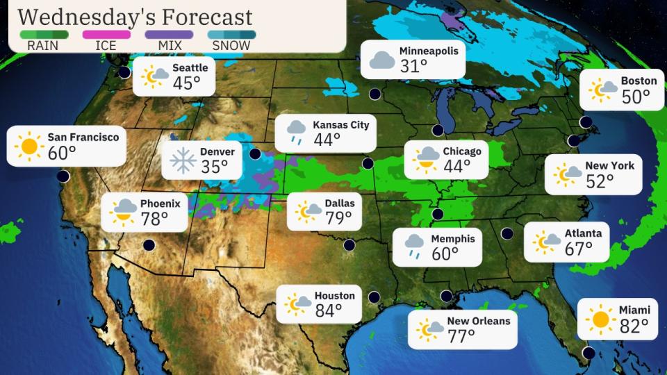 The Next Winter Storm Could Become Strong Nor’easter As Record Cold Arctic Blast Unleashed Into Plains, South