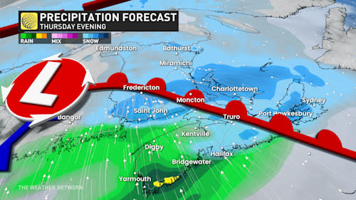 Two sides of potent East Coast storm brings winter, spring-like effects