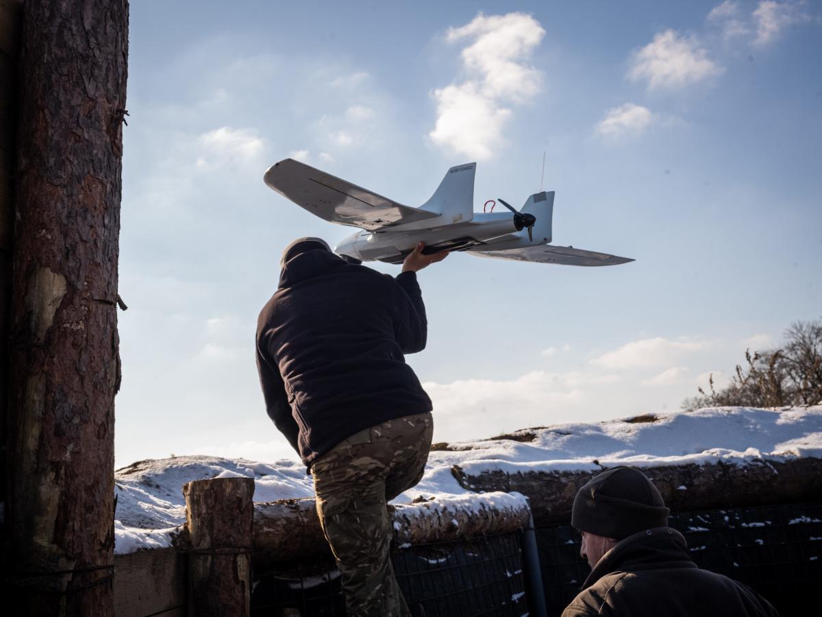 Ukraine says it’s taken the top spot in the race to make combat drones