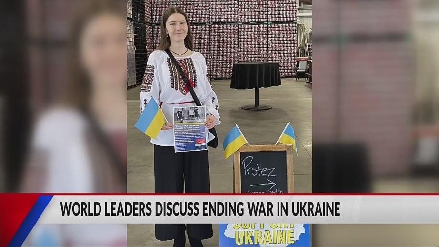 UW-Eau Claire student brings awareness to Ukraine