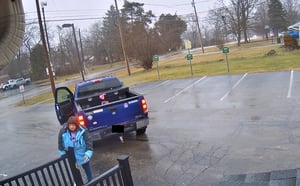 WATCH: Driver crashes into Ohio police department then leaves