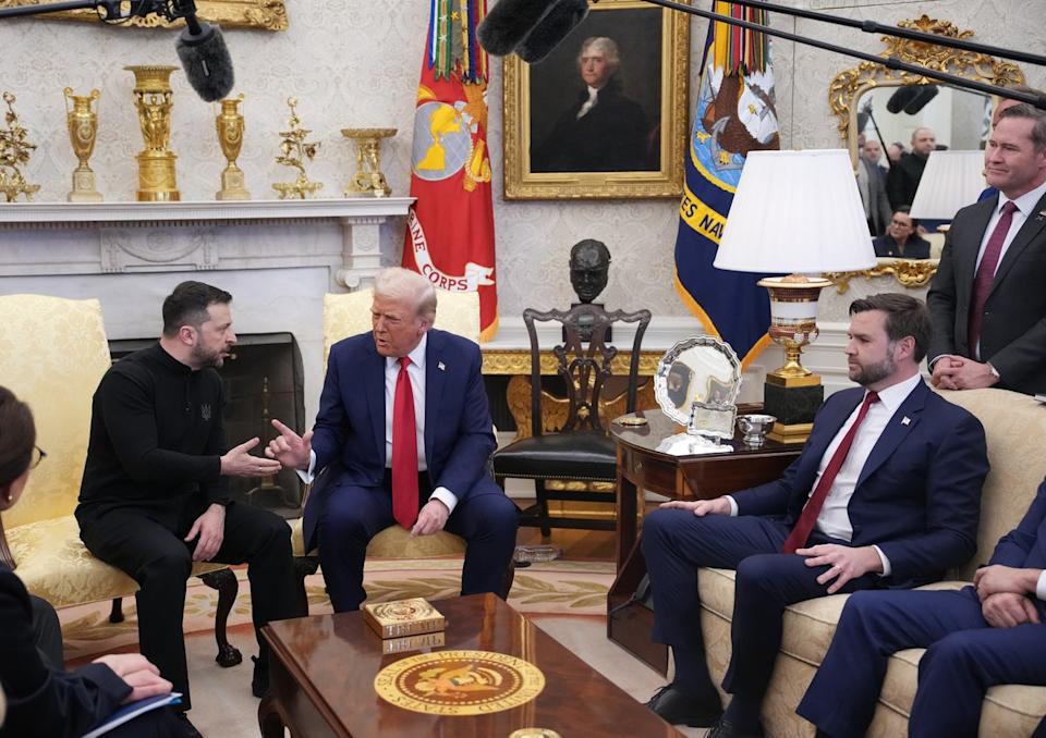 Musk trolls Zelensky after Trump remarks he’s ‘all dressed up today’ for White House visit