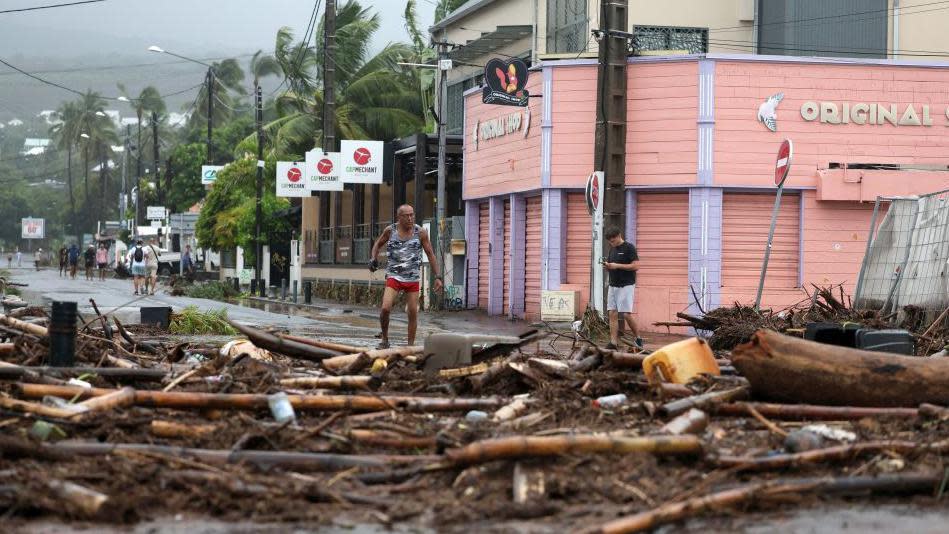 Three dead as ‘brutal’ cyclone sweeps through Reunion